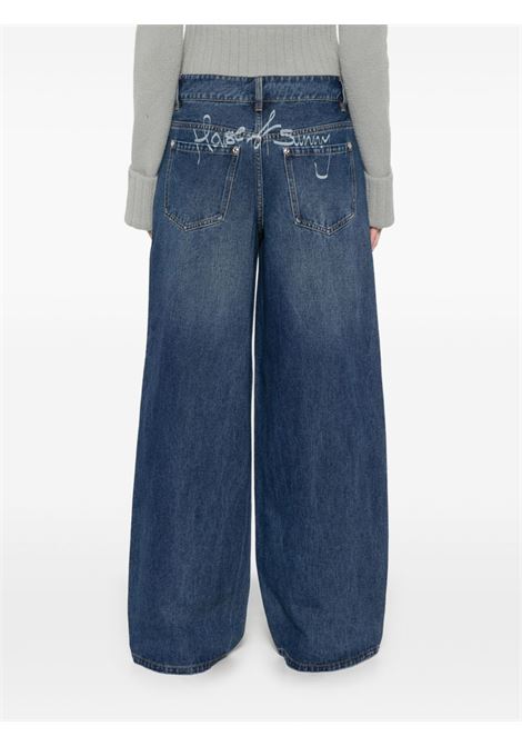 low rise wide leg denim HOUSE OF SUNNY | VOL2431BLUE RINSED